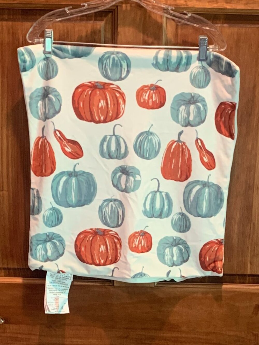 SET OF 2 PILLOWCOVERS, FALL THEME, PUMPKINS, GOURDS, THANSGIVING, HALLOWEEN